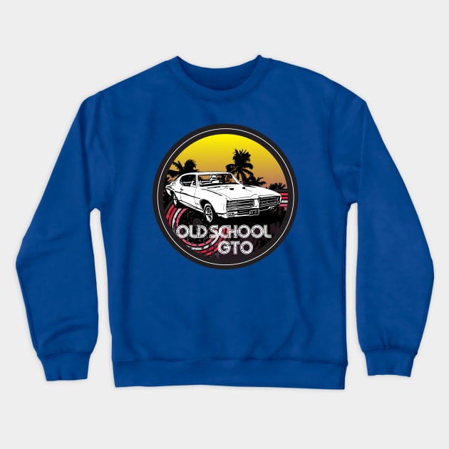 GTO - Old School Cars Crewneck Sweatshirt by 5thmonkey